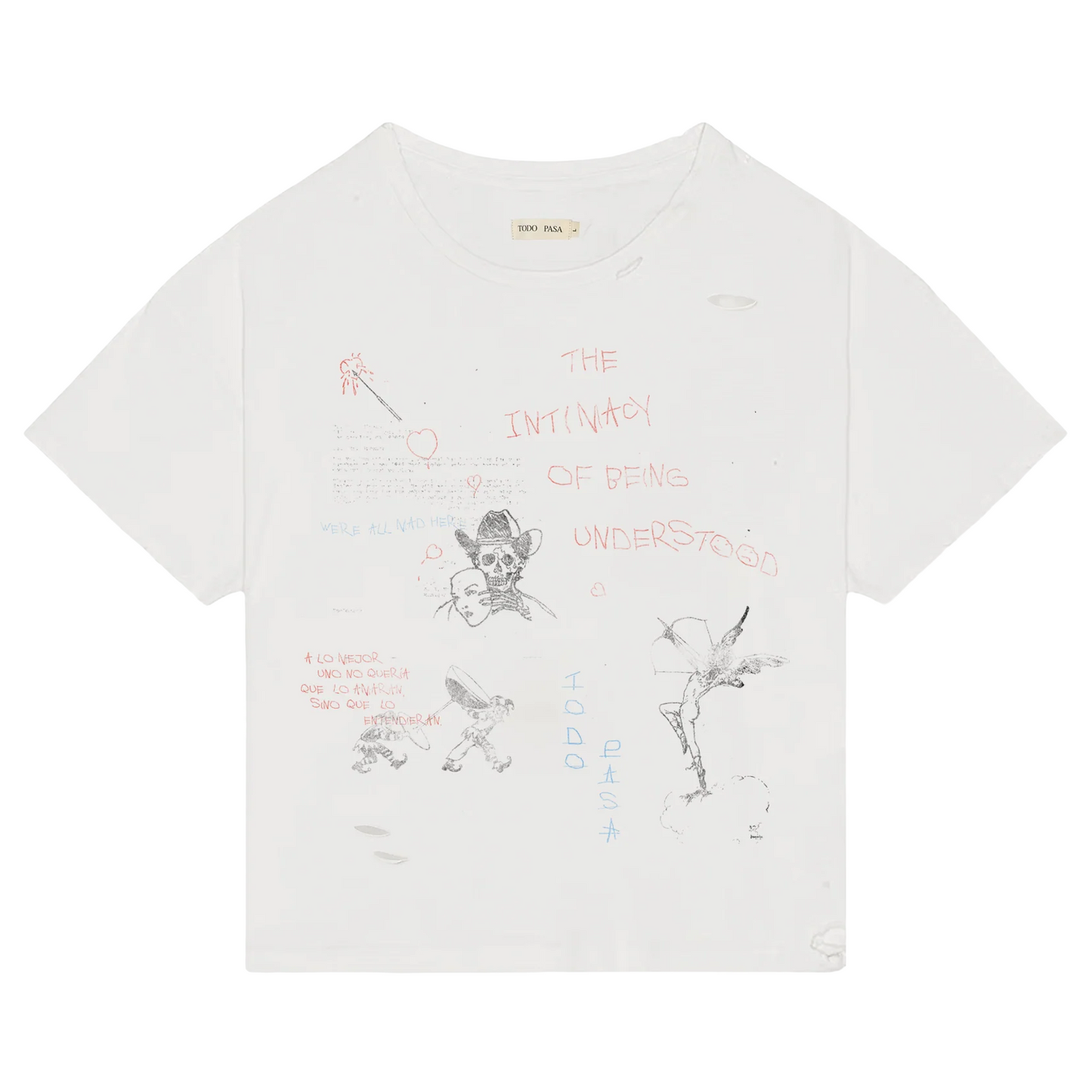 Todo Pasa Understood T-Shirt White