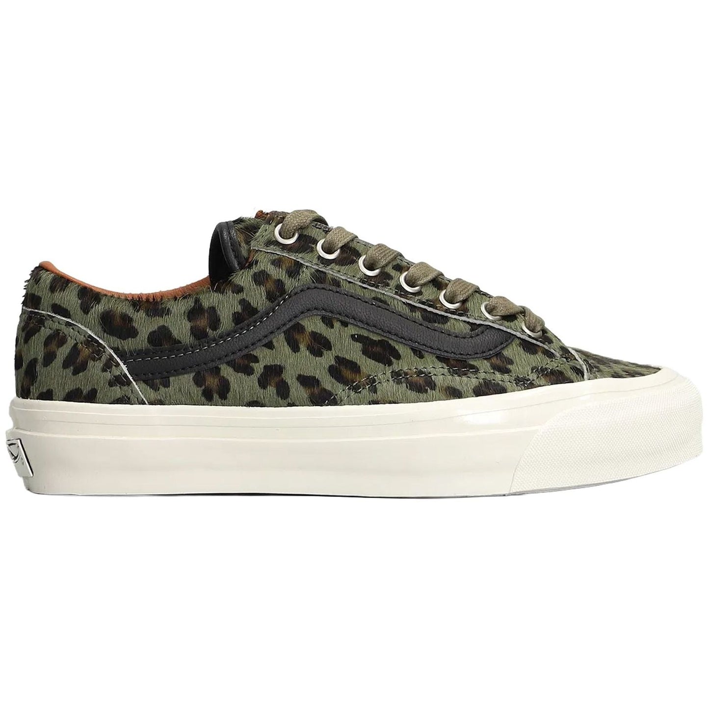 Vans LX Old Skool 36 Pony Cheetah Olive