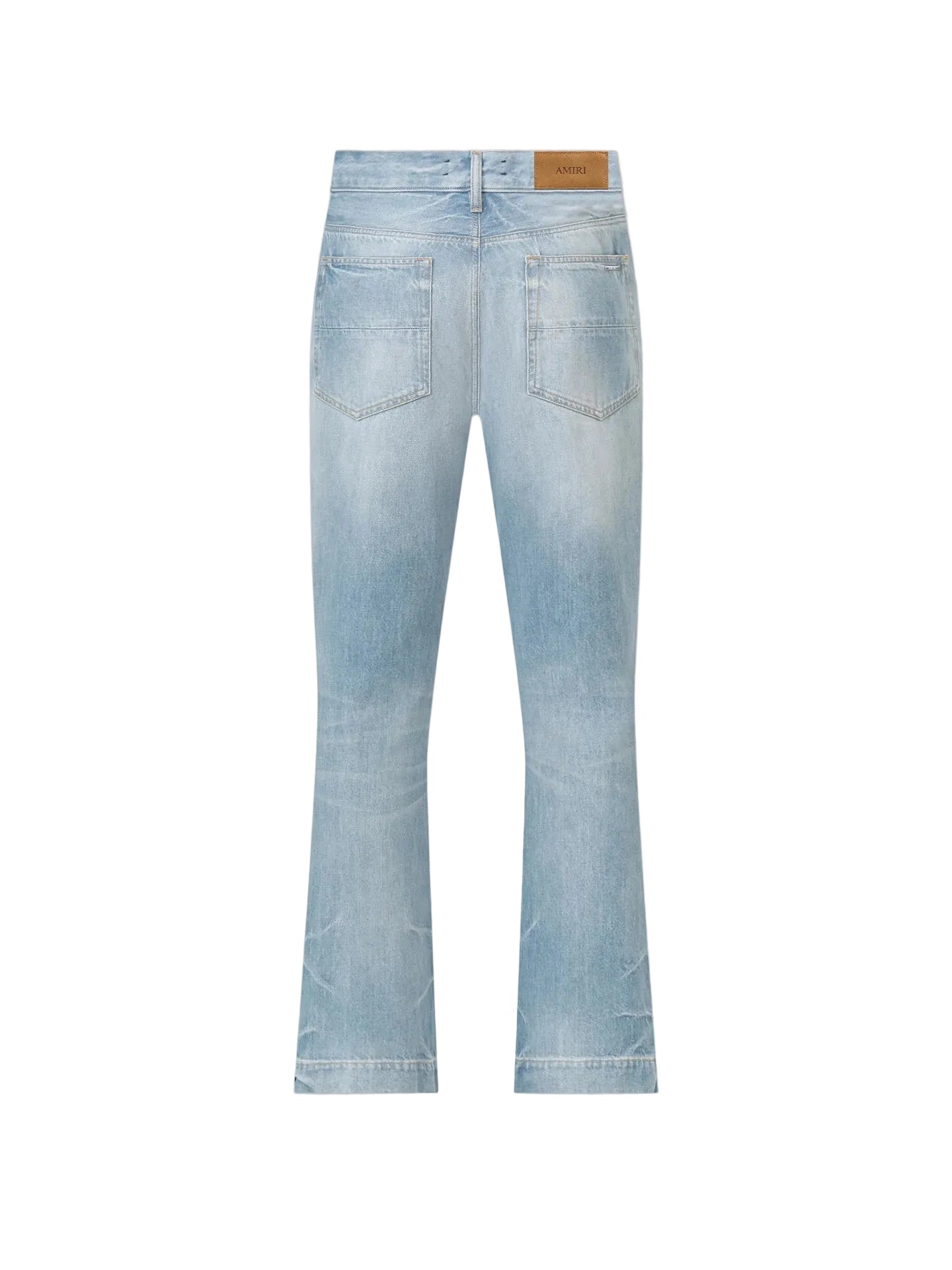 Amiri Straight Flare Jean Faded Indigo