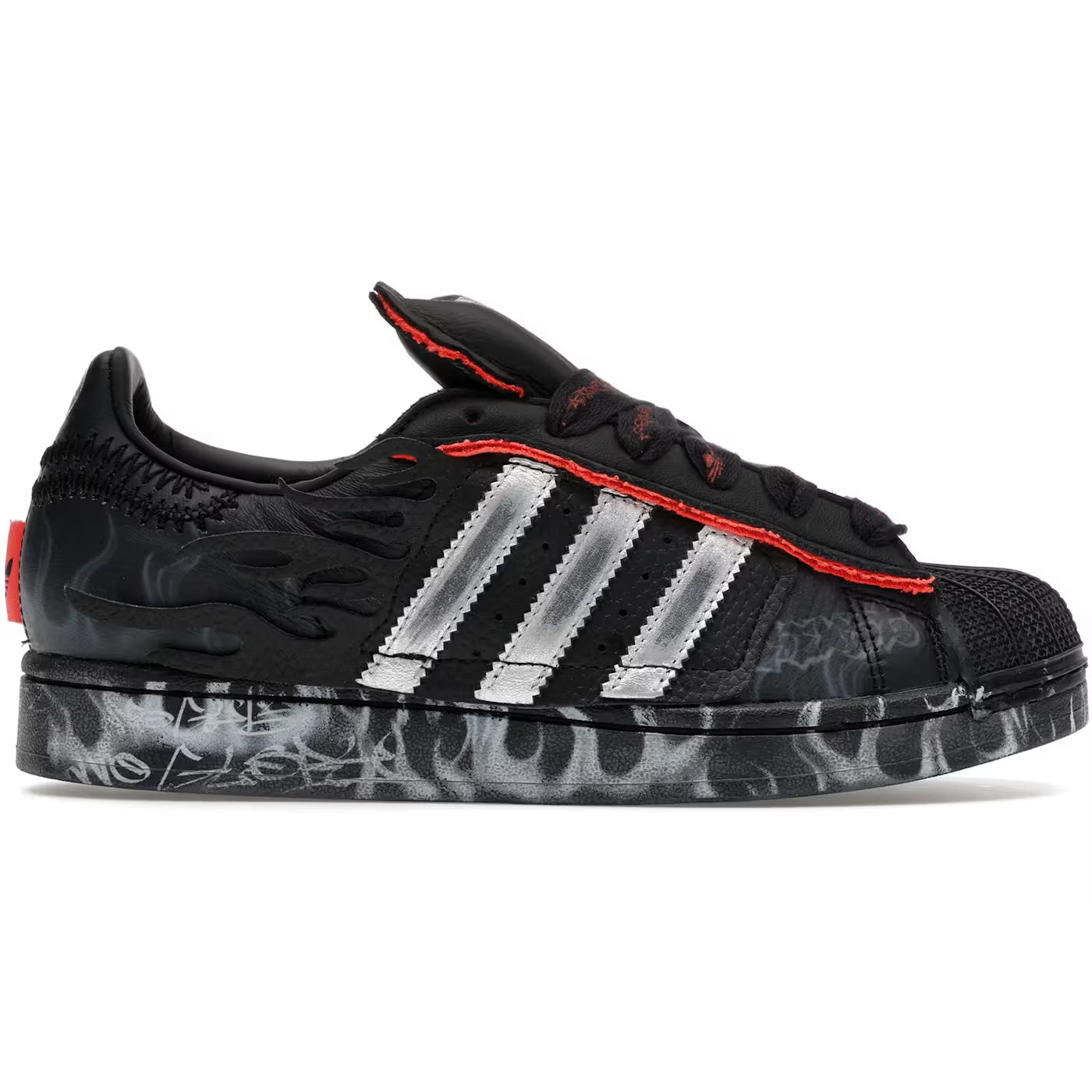adidas Superstar Hellstar Black Flame