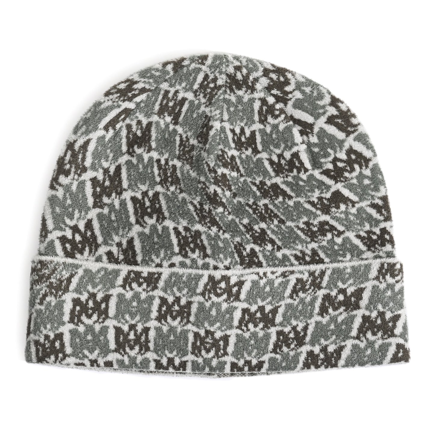 Amiri MA Swirl Beanie Green
