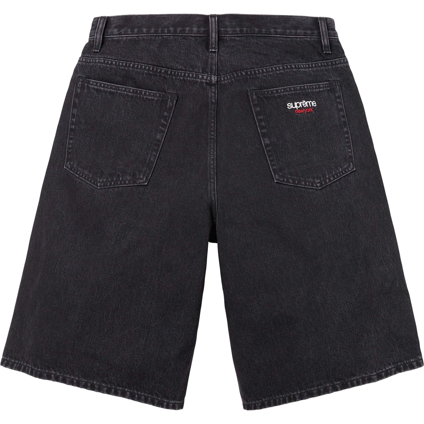 Supreme Baggy Denim Short Black