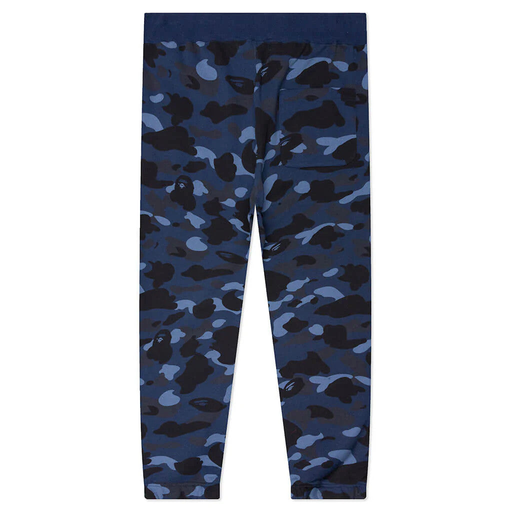 Bape Color Camo Sweatpants Navy