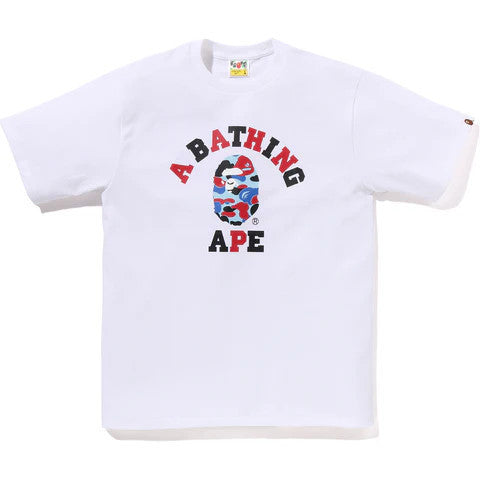 BAPE Store Chicago College Tee White – Endless Supply