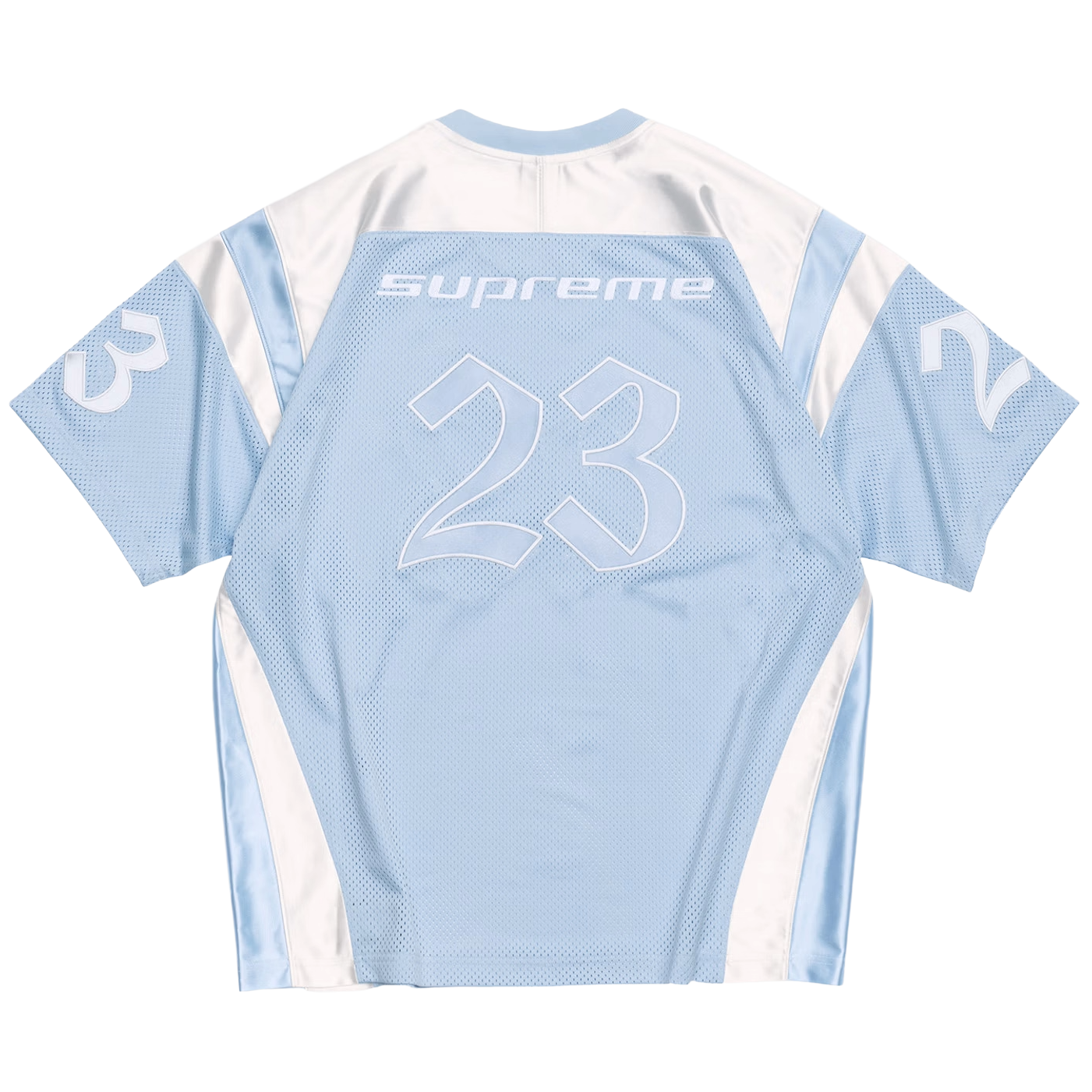 Supreme®/Jordan® Jersey Baby Blue