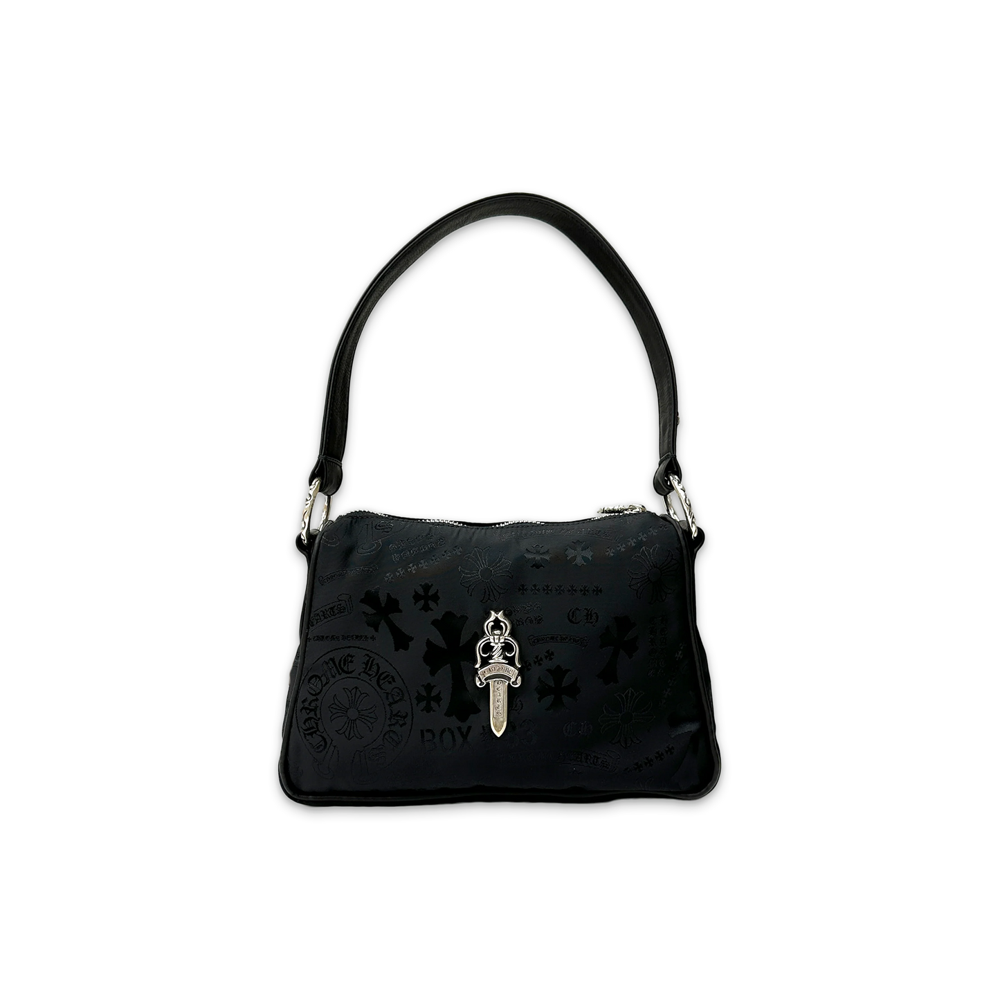 Chrome Hearts Chicken Nugget Bag Black Nylon
