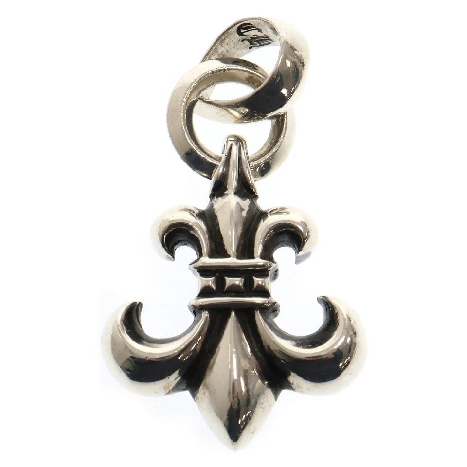 Chrome Hearts Silver BS Fleur Pendant (with Bale) – Endless Supply Chrome Hearts Silver BS Fleur Pendant (with Bale) – Endless Supply