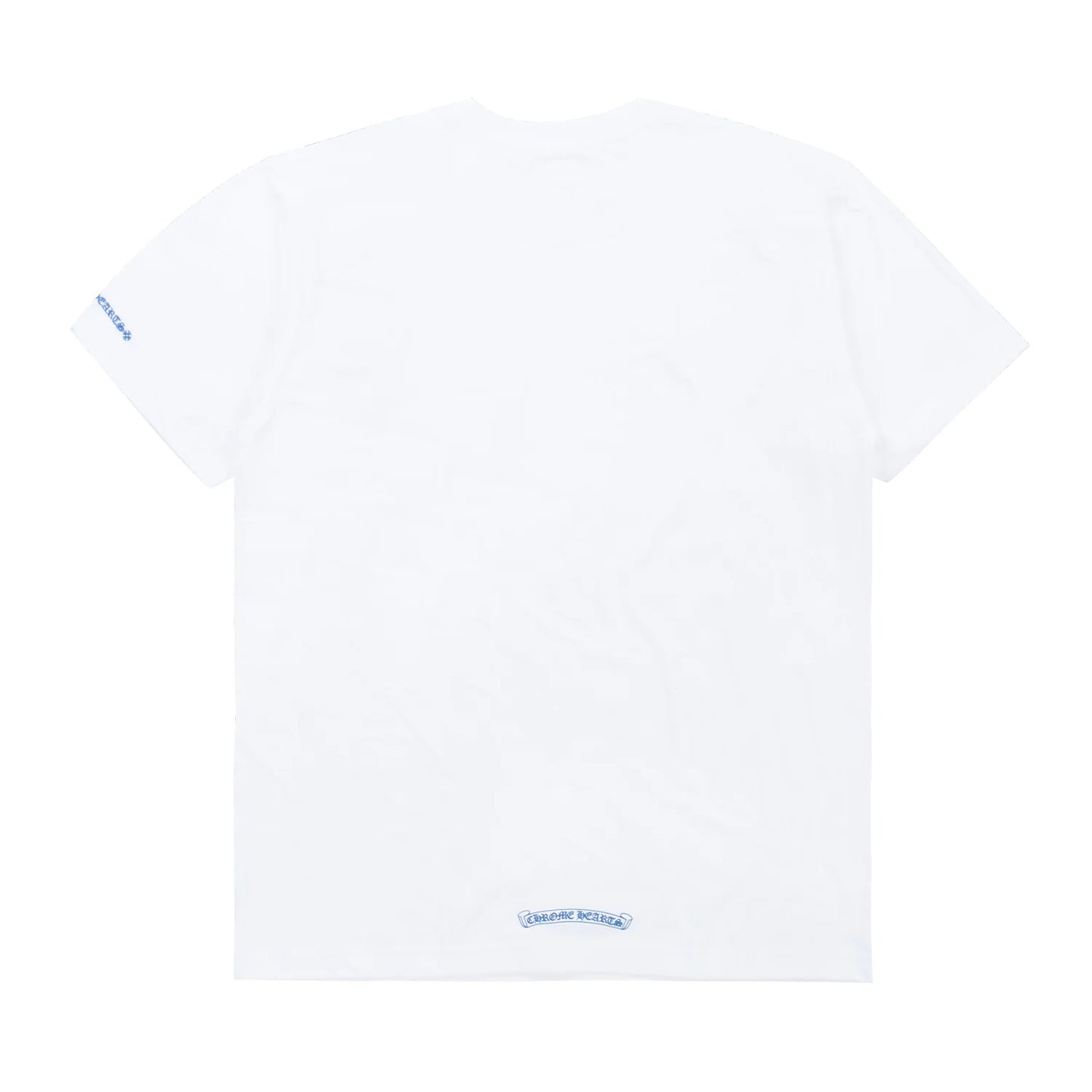 Chrome Hearts Neck Logo Tee White/Blue