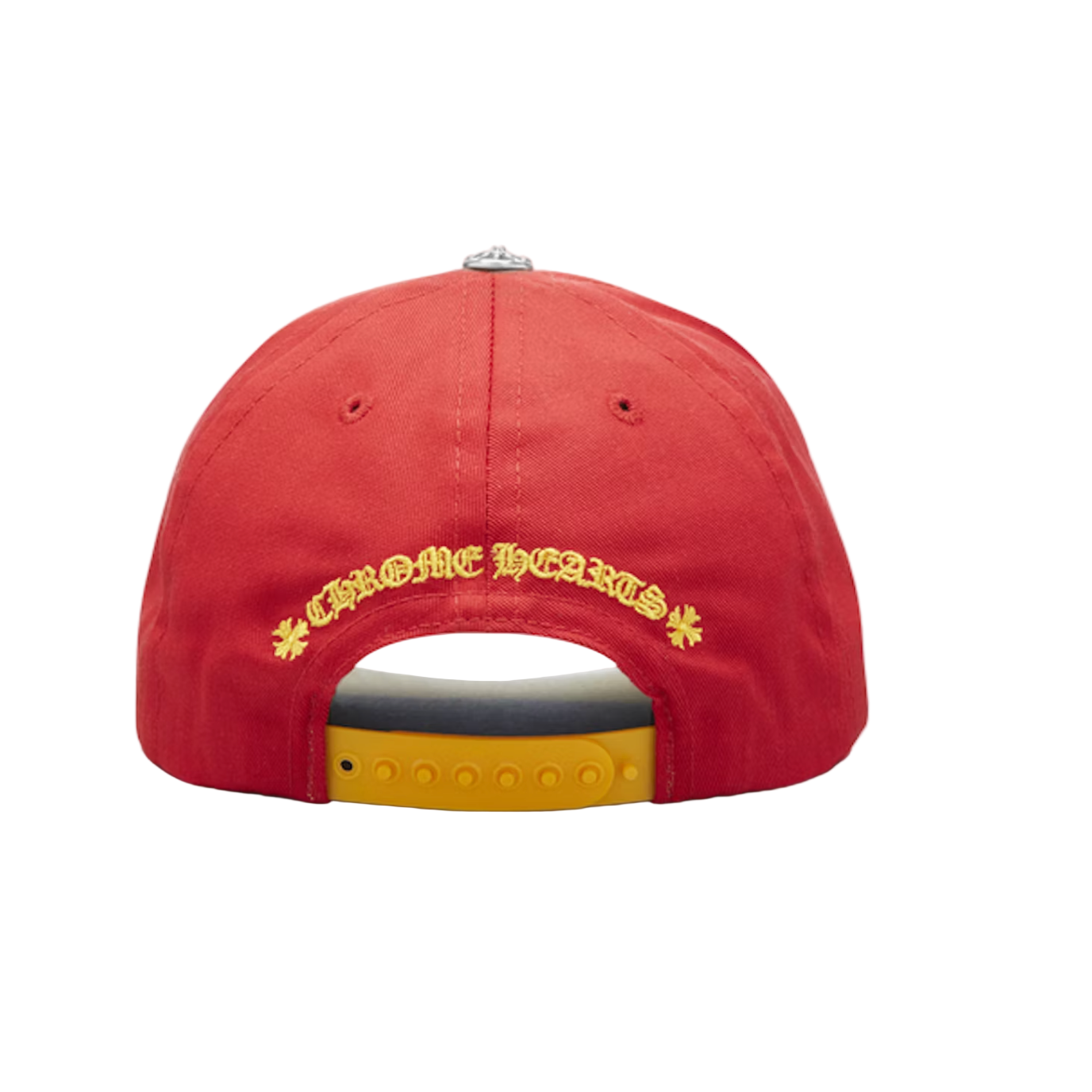 Chrome Hearts CH Baseball Hat Red/Yellow