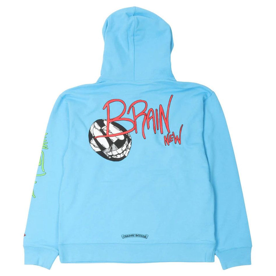 Chrome Hearts Matty Boy Brain New Hoodie Blue