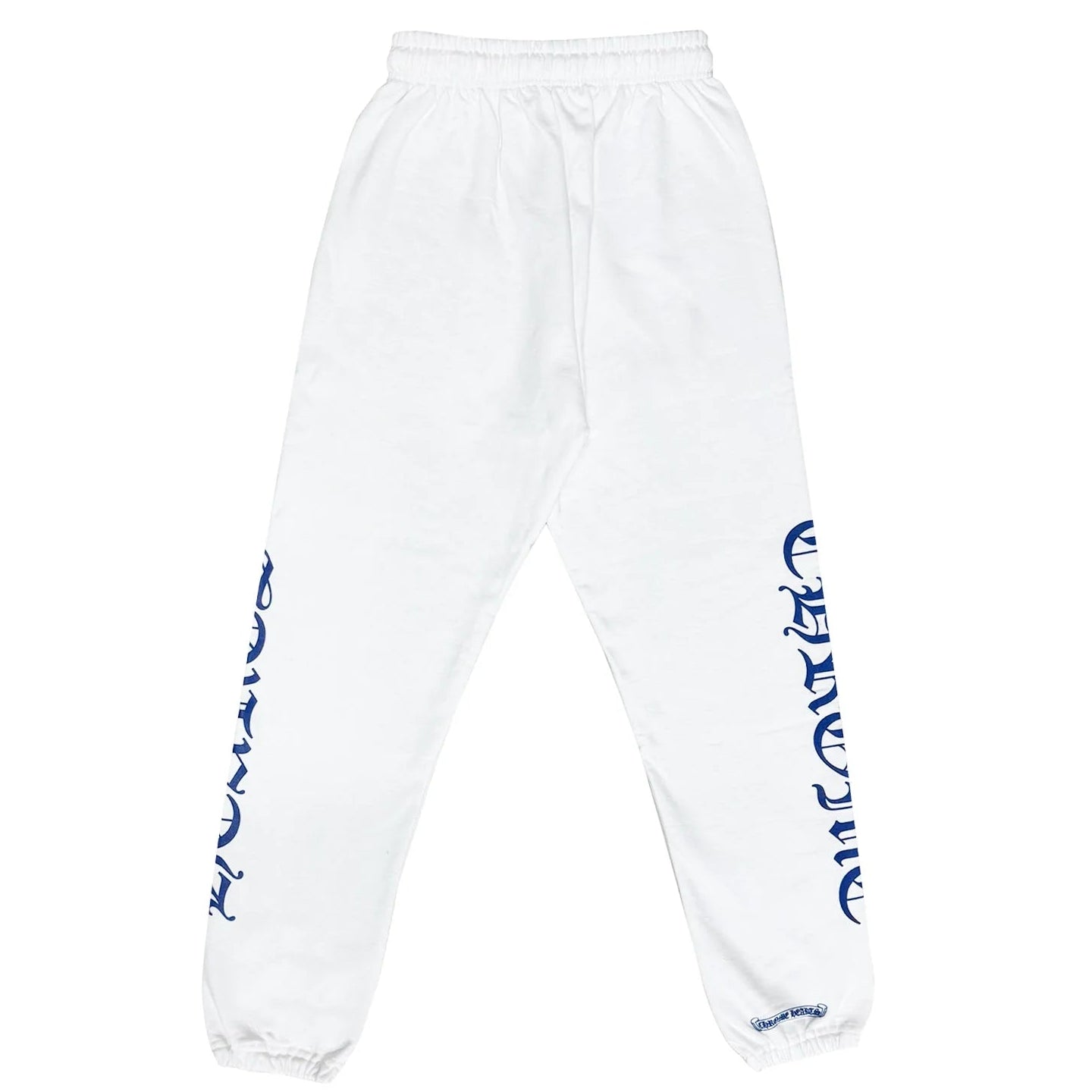 Chrome Hearts Horseshoe Logo Sweatpants White/Blue
