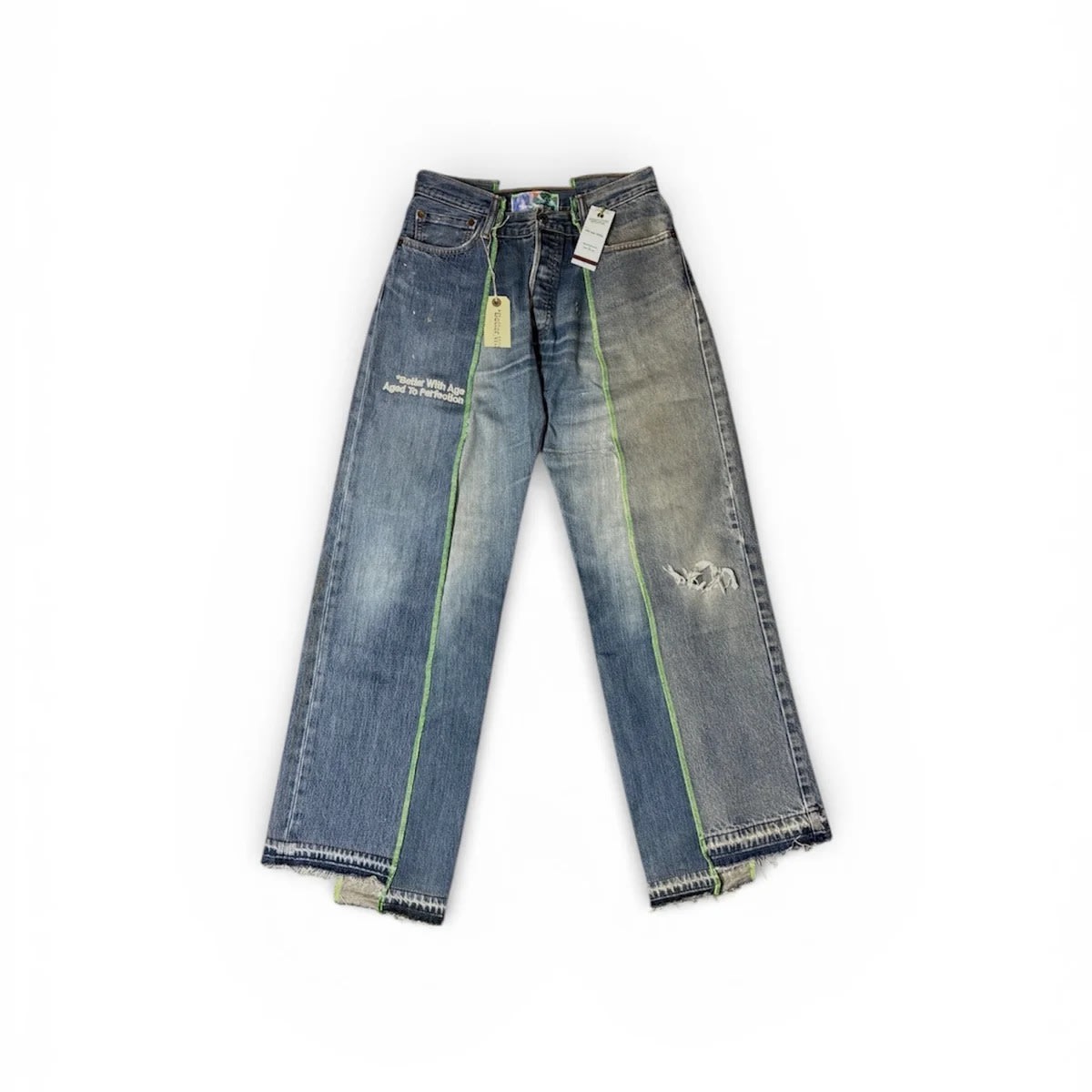 *Better With Age Altar Reconstructed Denim Multi Indigo