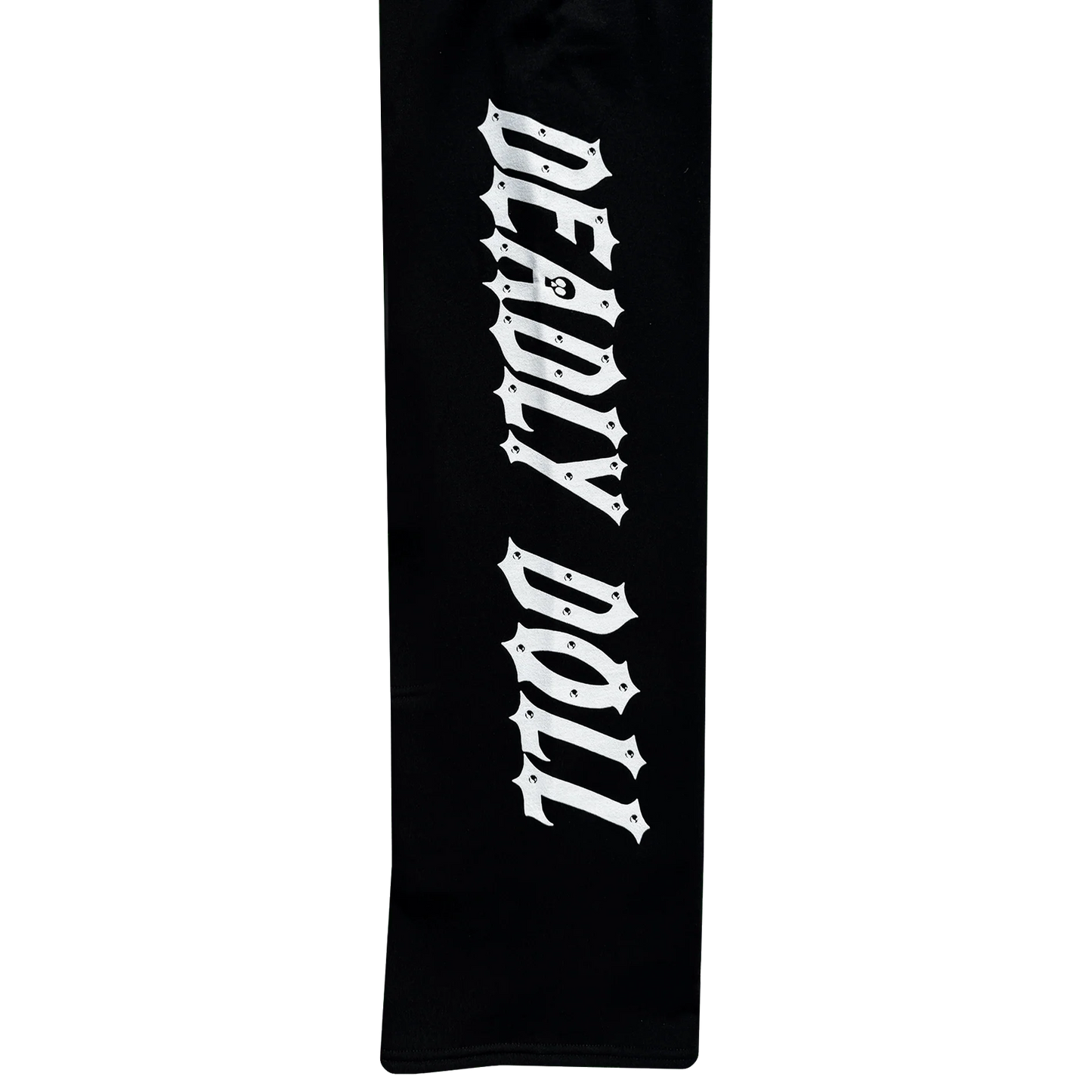Deadly Doll Skele Robot Sweatpants Black