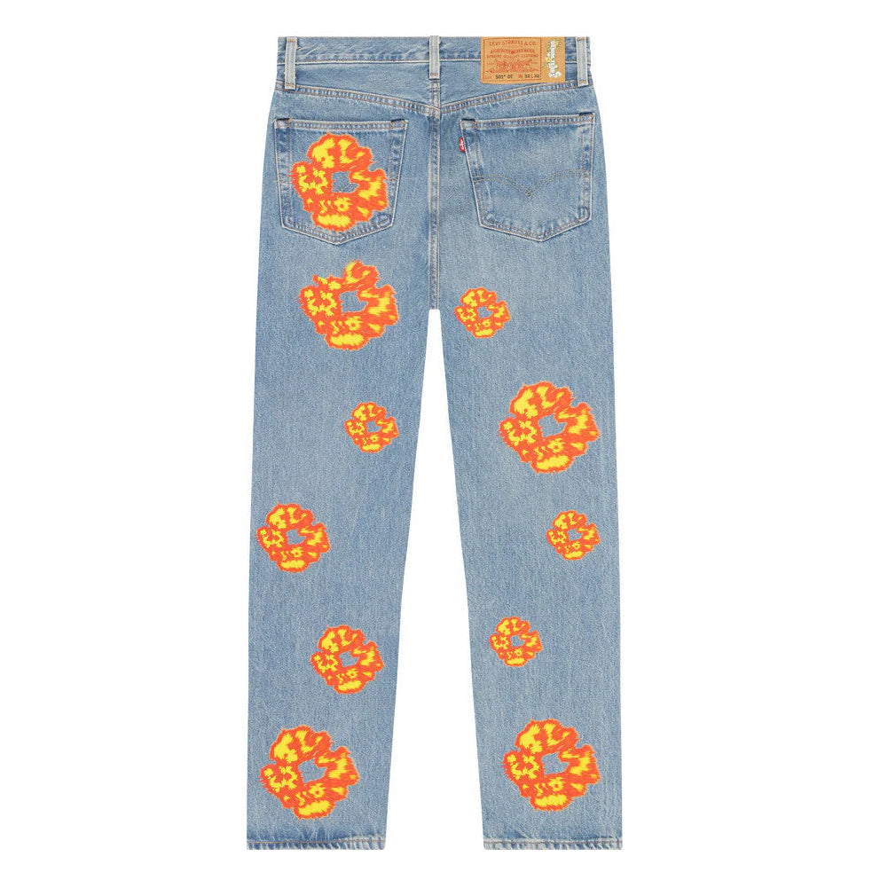 Denim Tears x Offset 501 Jeans Light Wash