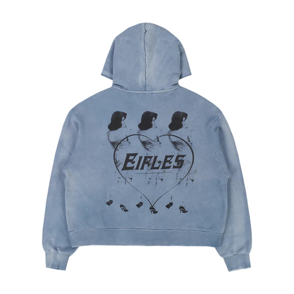 Eifles HH Zip Up Sweatshirt Vintage Blue