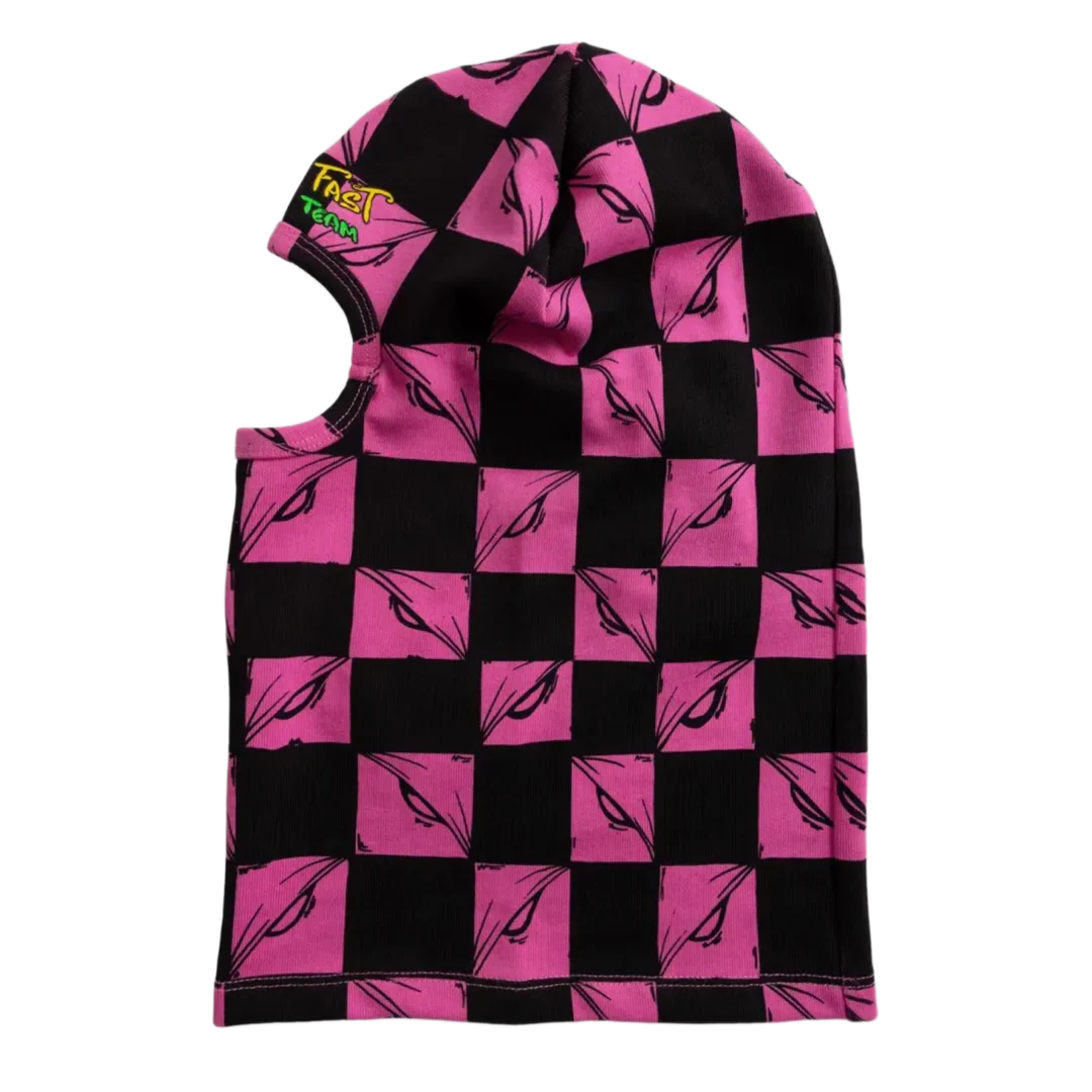 Matty Boy Anti-Promo Pink Checkered Ski Mask