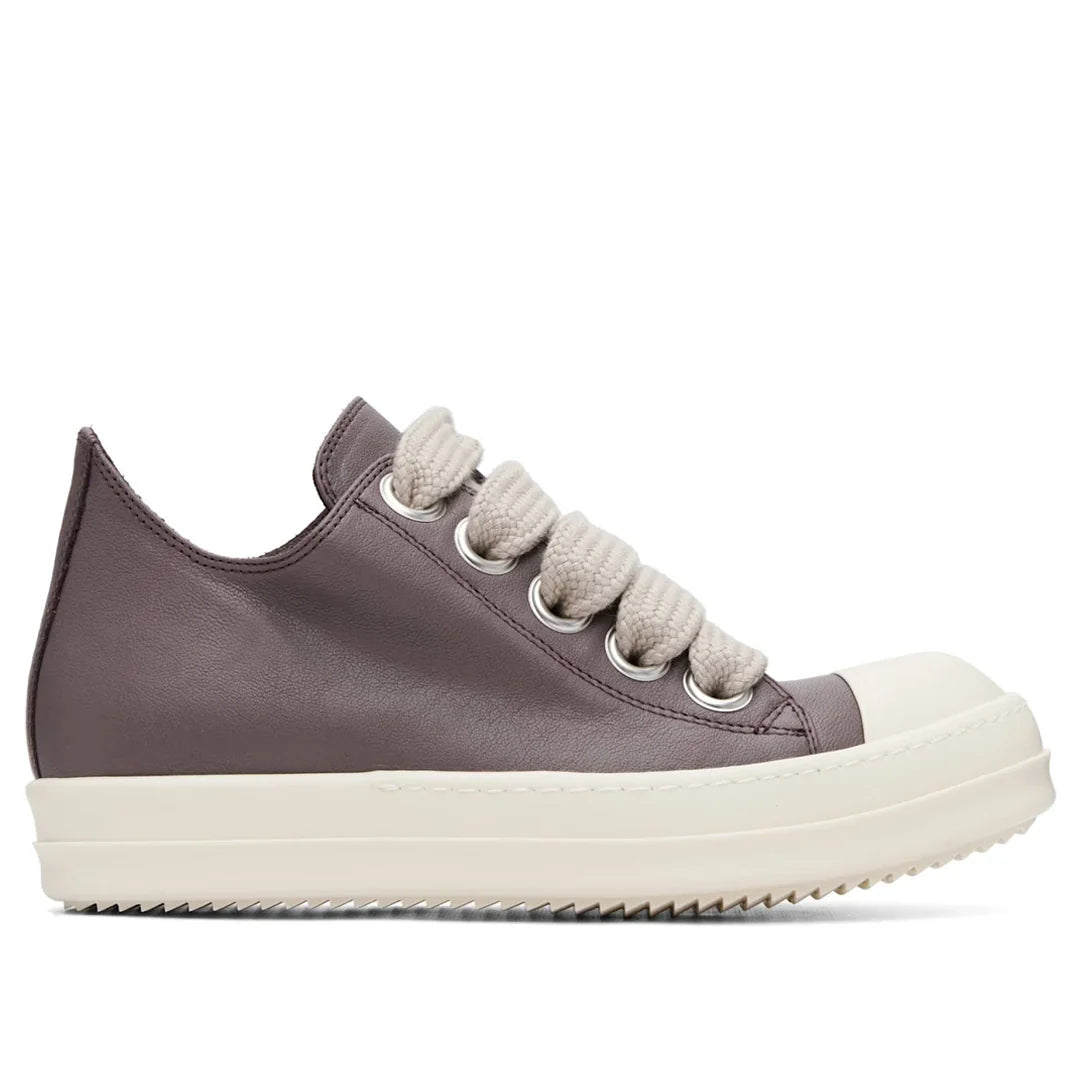 Rick Owens Tower Jumbolaced Low Sneakers Grape/Milk/Milk