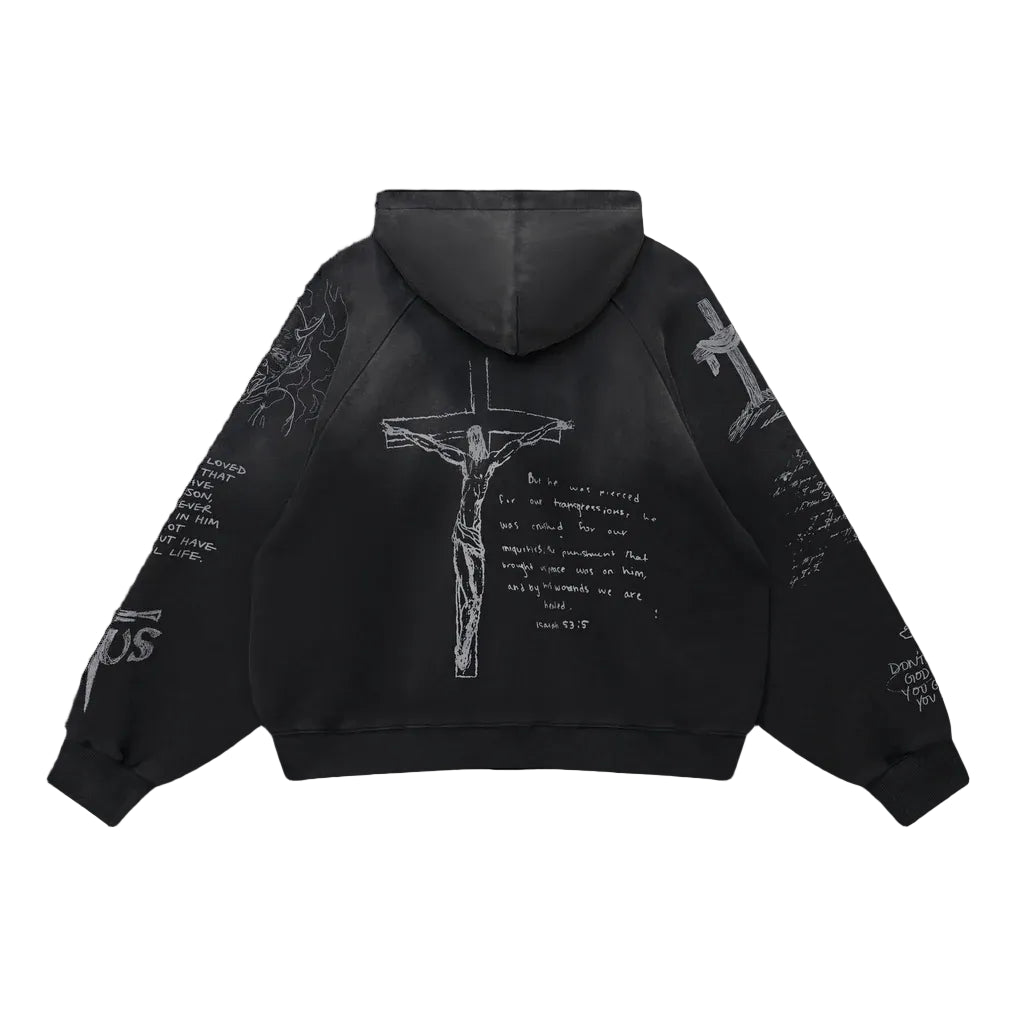 We Are Righteous Harley Zip Up