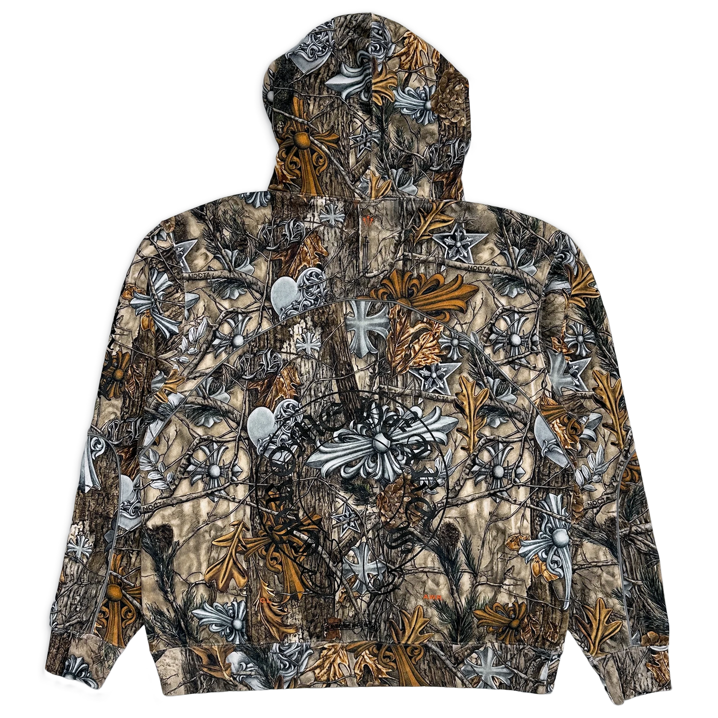 Chrome Hearts x Nike x NOCTA Multi Logo Horseshoe Hoodie Camo