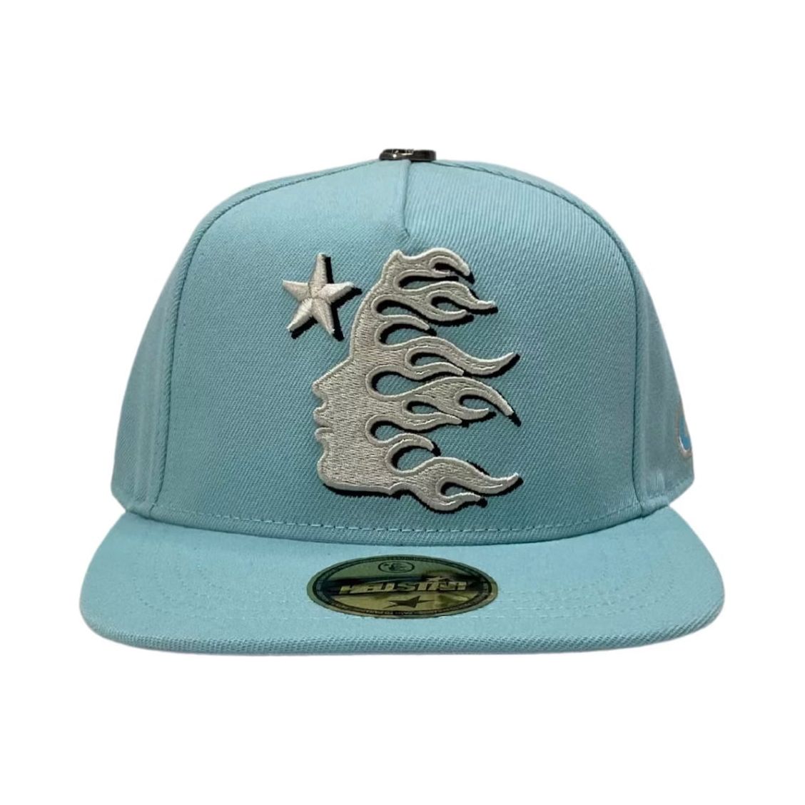 Hellstar OG Logo Fitted 59Fifty Hat Baby Blue