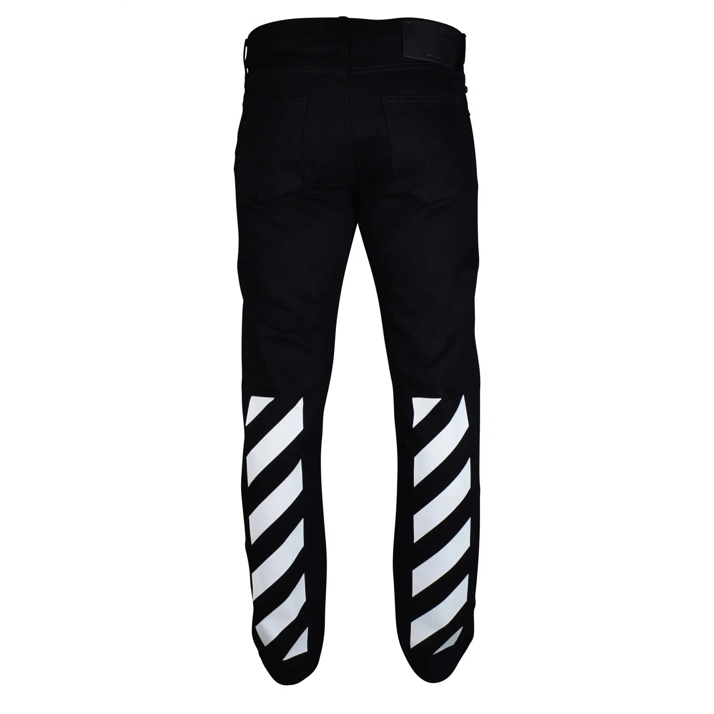 Off-White Diag Rigid Slim Fit Jeans Black
