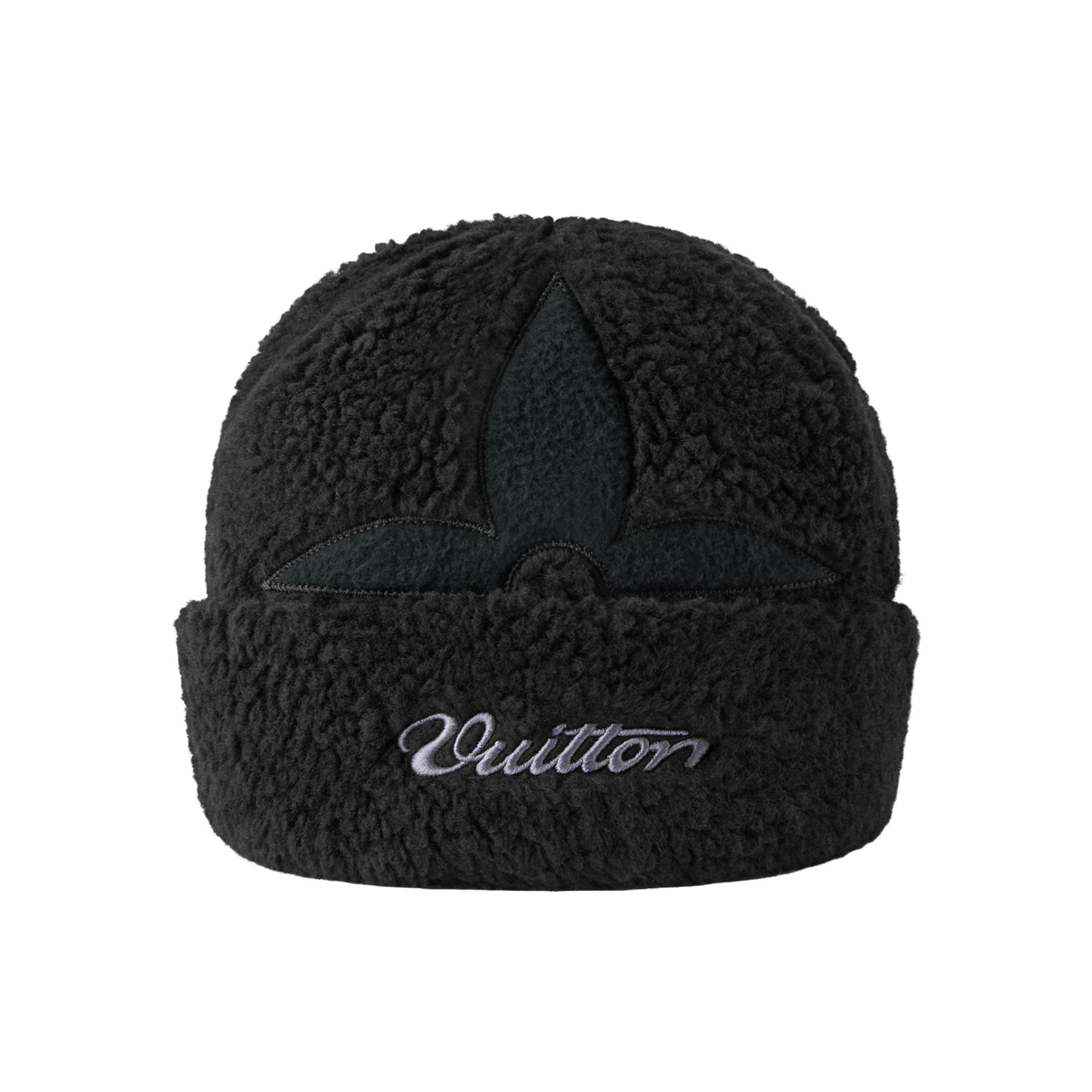 Louis Vuitton Signature Fleece Beanie Black