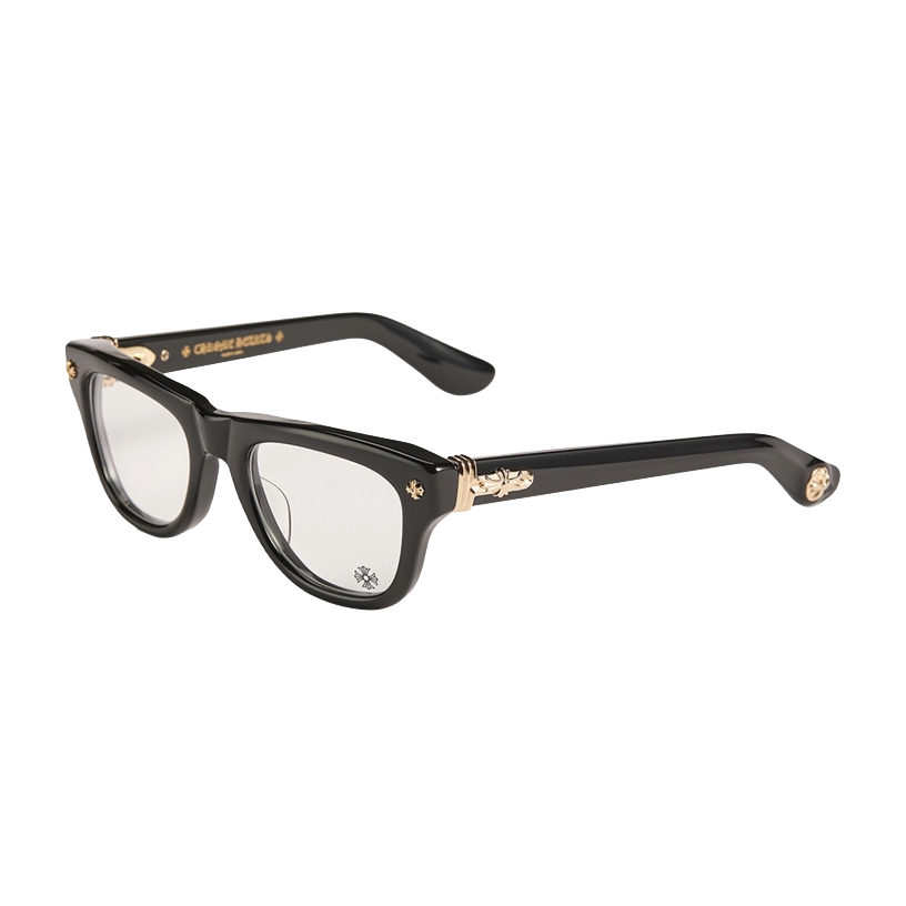 Chrome Hearts Trititsagain Glasses Black/Gold – Endless Supply display picture 2