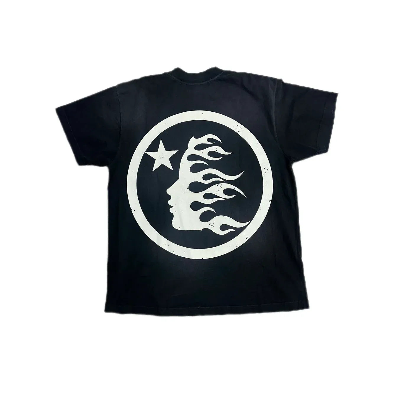 Hellstar Classic Rhinestone T-Shirt Black/White