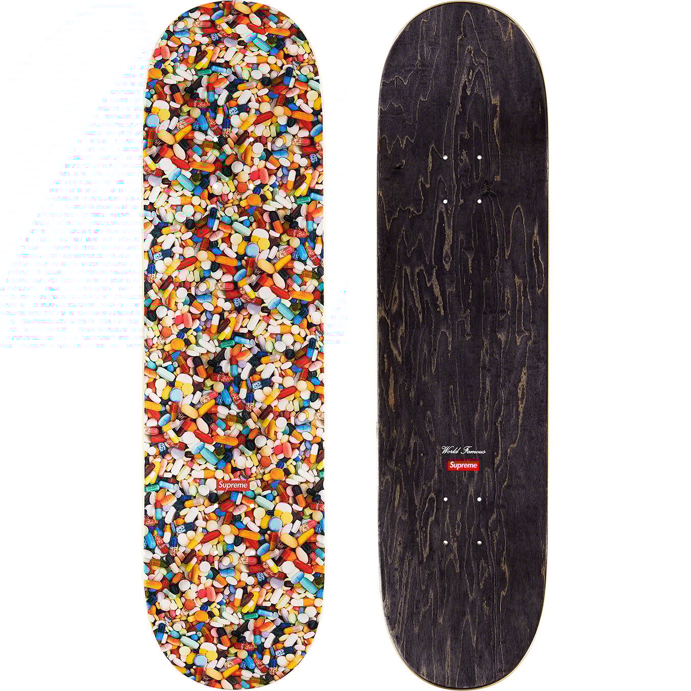 Supreme Pills Skateboard Deck Multi