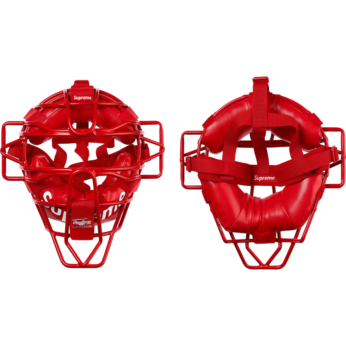 Supreme Rawlings Catchers Mask Red