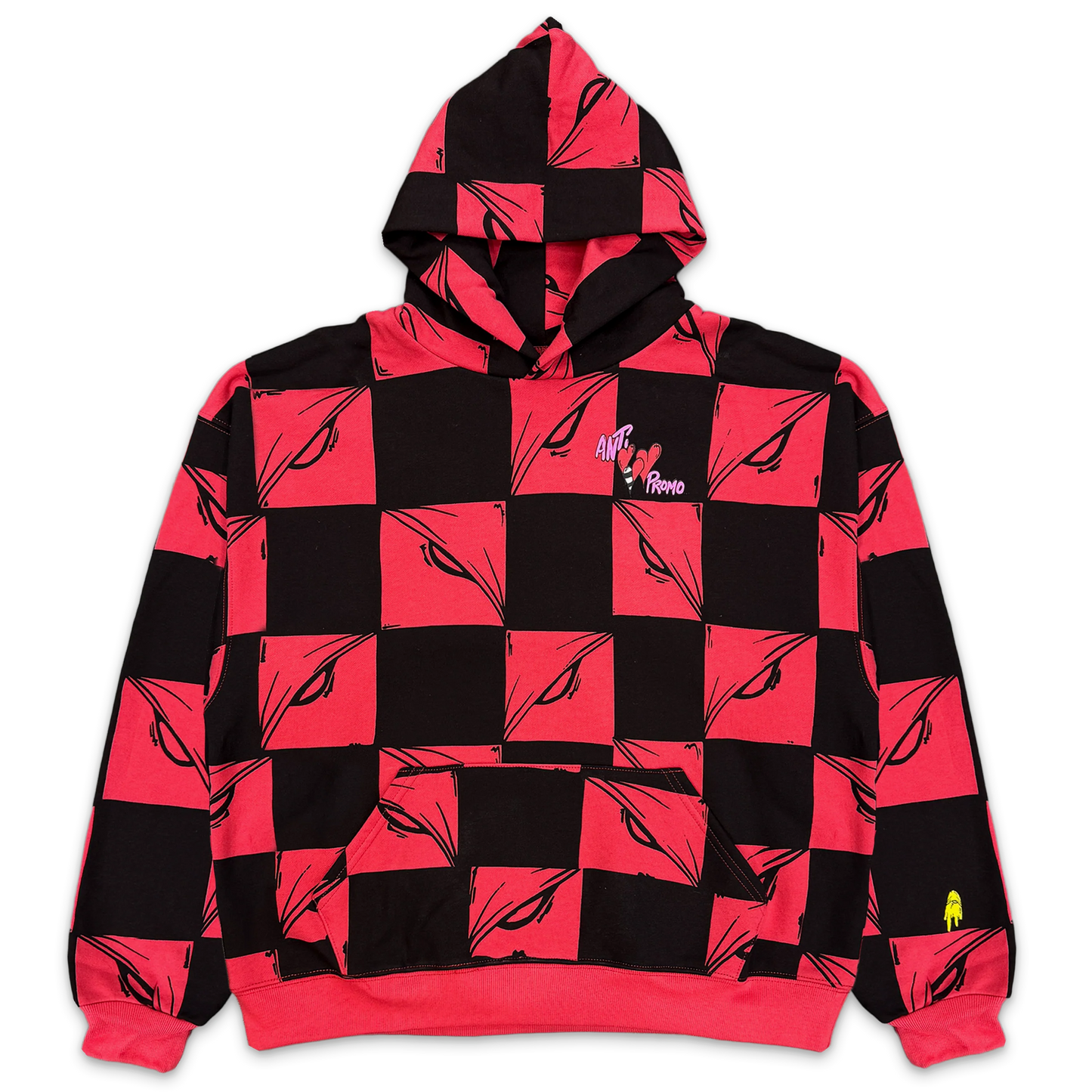 Matty Boy Anti Promo 99 Eyes Hoodie Red/Black