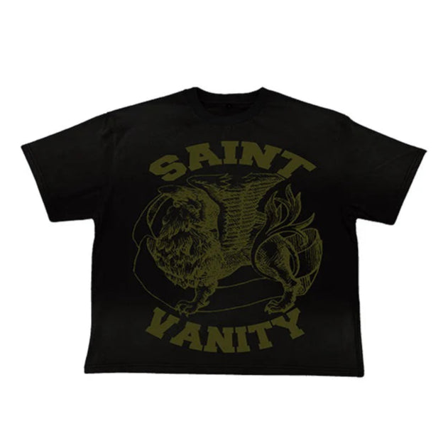 Saint Vanity Griffin Tee Black/Green