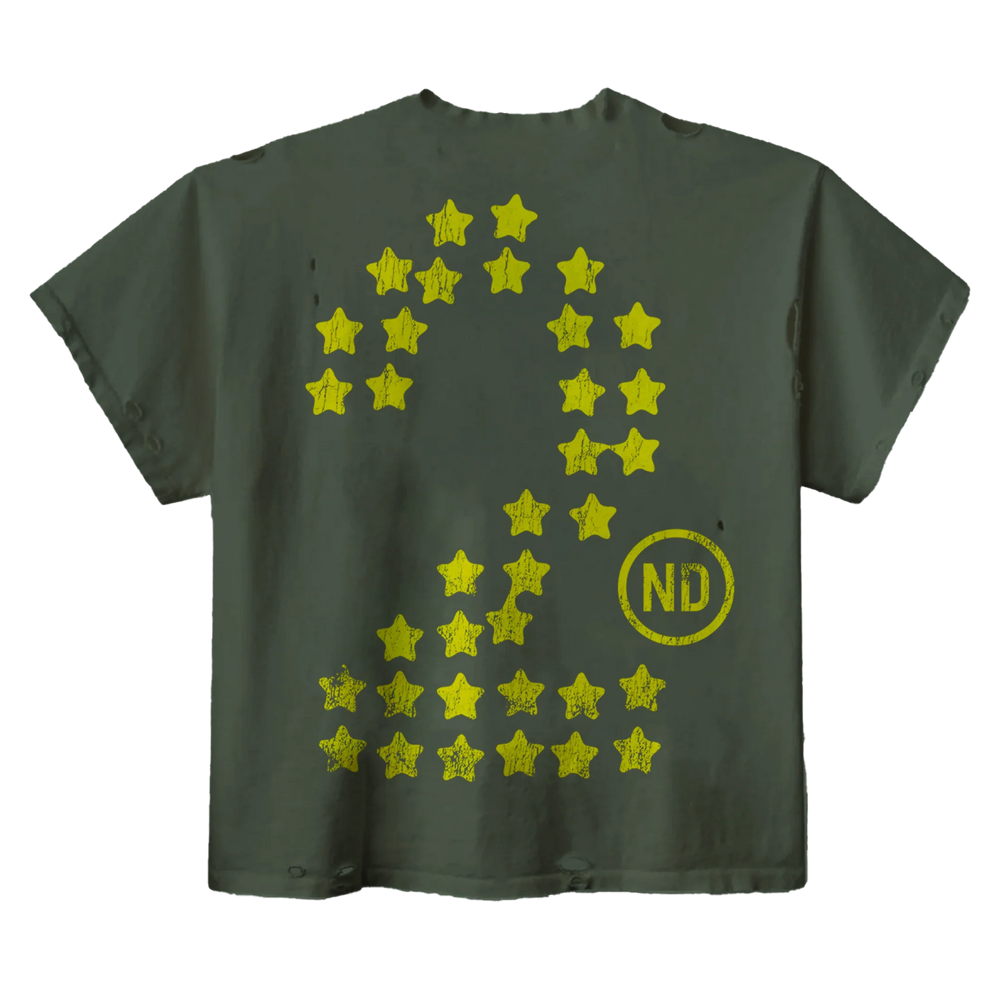 Nulli Broken Homme V2 T-Shirt Olive