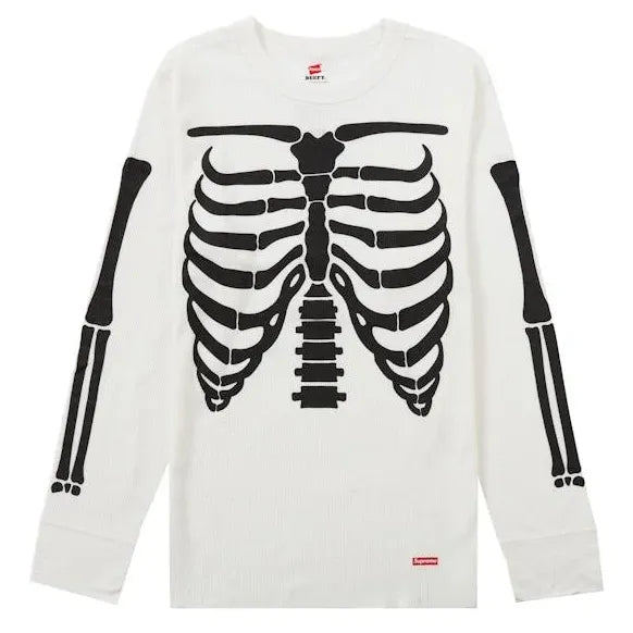 Supreme Hanes Bones Thermal Crew (1 Pack) Natural