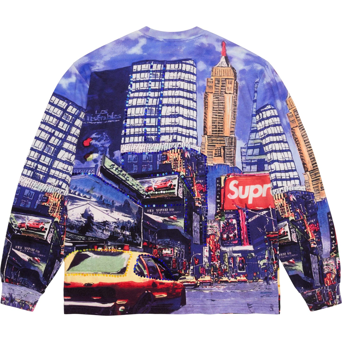 Supreme Skyline Sequin L/S Top Day