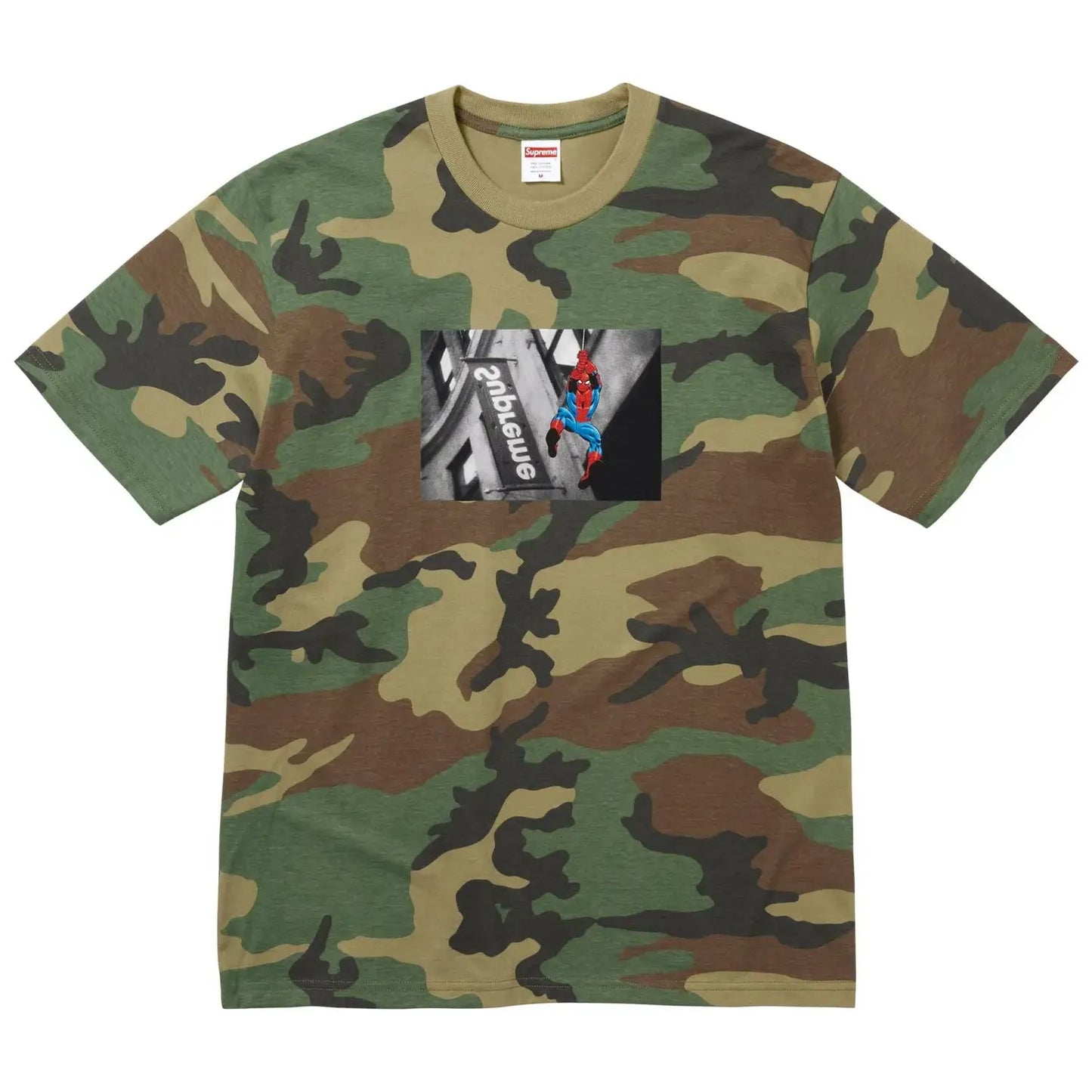 Supreme®/Spider-Man Tee Woodland Camo