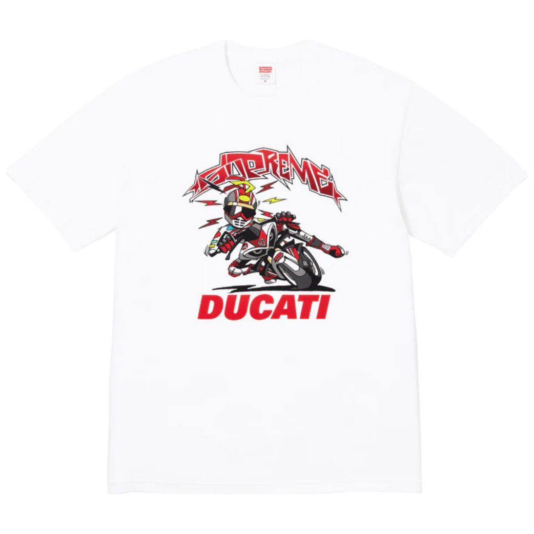Supreme®/Ducati® Bike Tee White