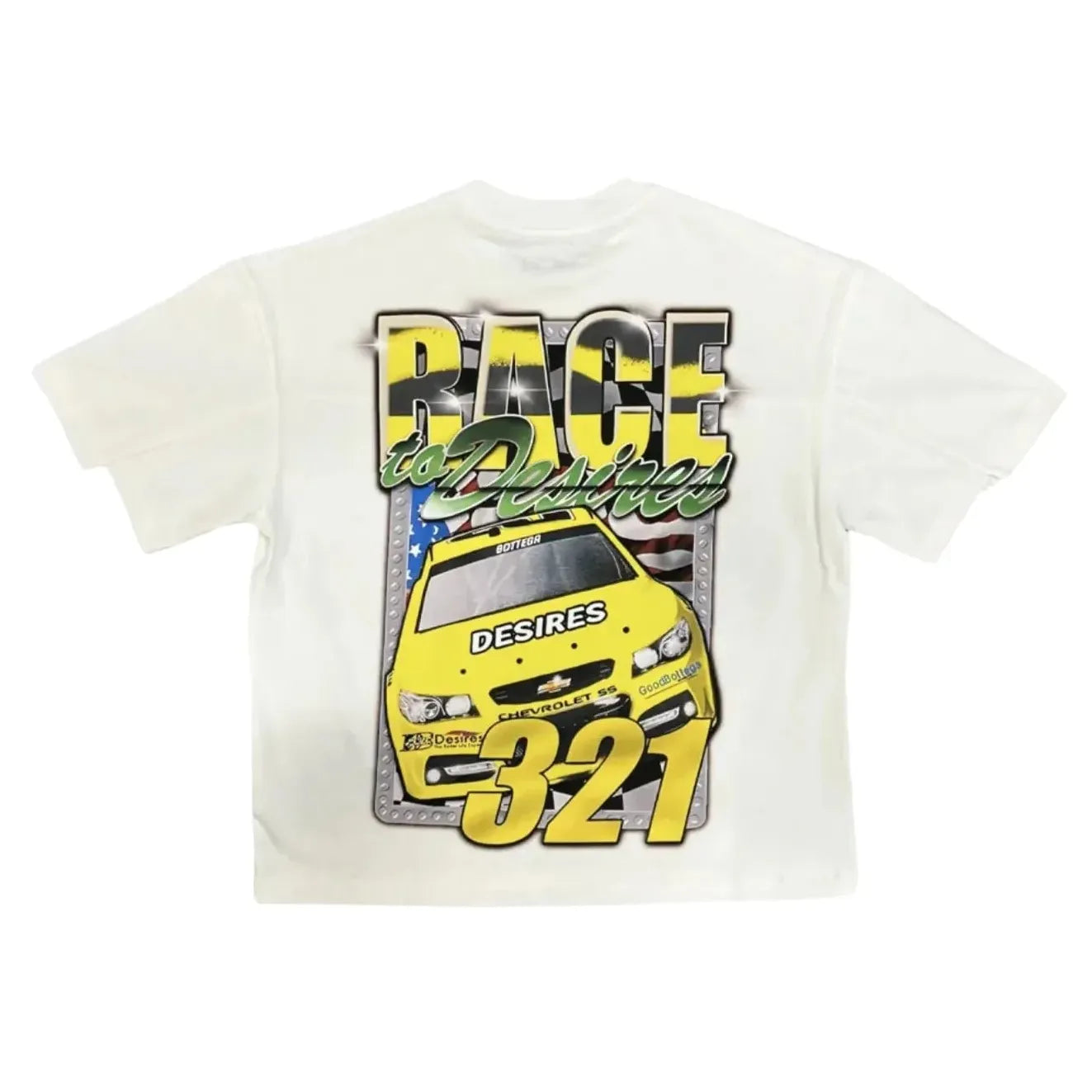 Bottega Desires Race T-Shirt White