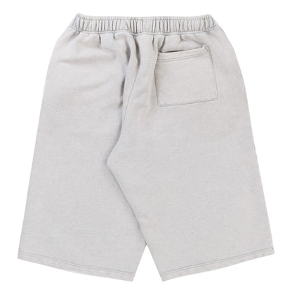 Boredom Kills Denim Print Sweatshorts Grey