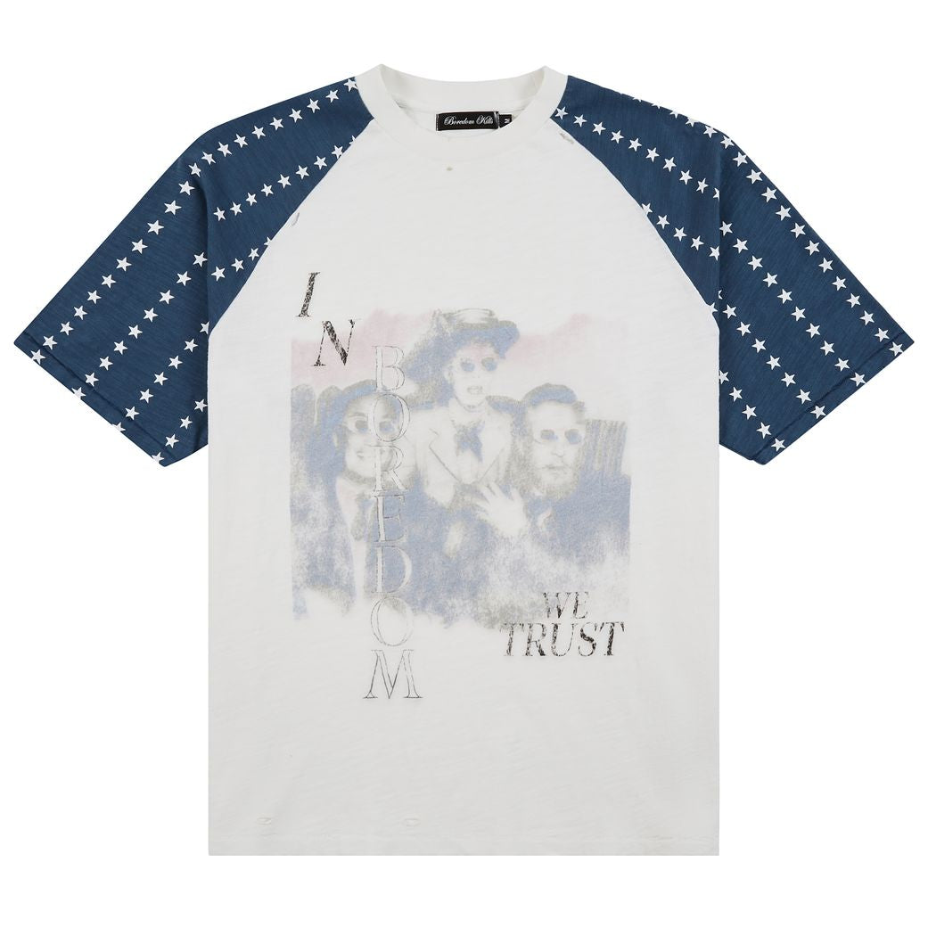 Boredom Kills Pledge Tee White