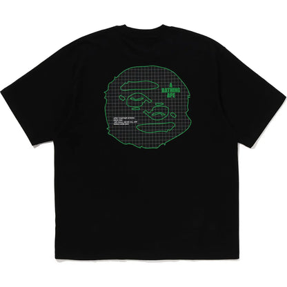 Bape Ape Head Relaxed Fit Tee Black