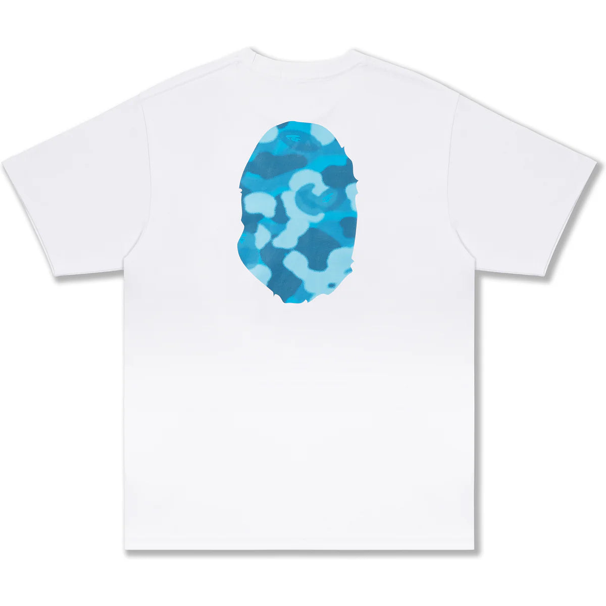 BAPE Radiation Camo Big Ape Head Tee White