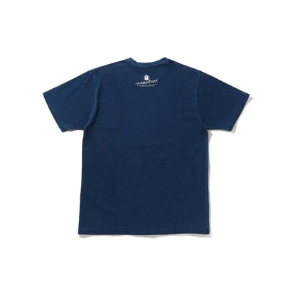 BAPE Ape Head Tee Indigo