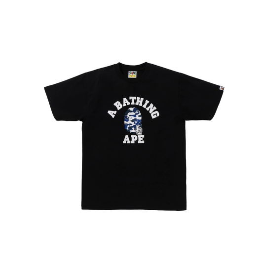 BAPE Camo Go Ape Pointer College Tee Black