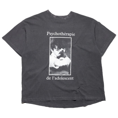 Enfants Riches Déprimés Psychothérapie de L'adolescent T-Shirt Sun Faded Black