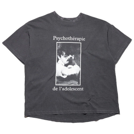 Enfants Riches Déprimés Psychothérapie de L'adolescent T-Shirt Sun Faded Black