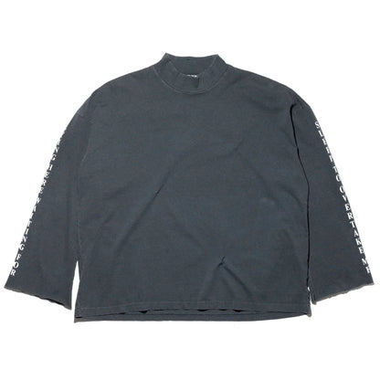 Enfants Riches Déprimés Never Wake Me Mockneck L/S T-Shirt Thrashed Black