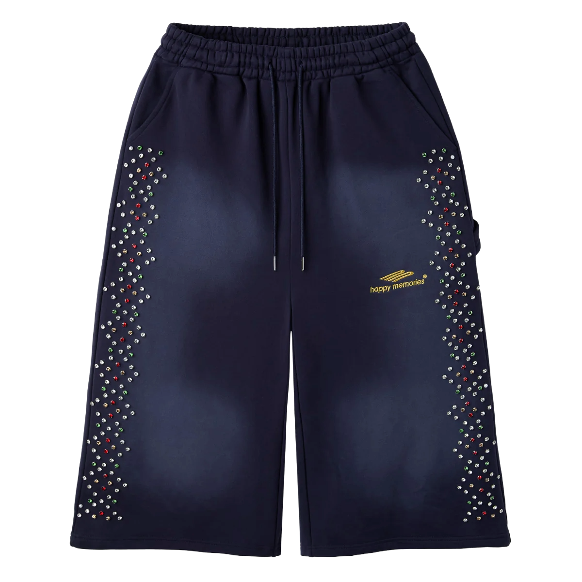 HMDD Crystal 3/4 Short Navy