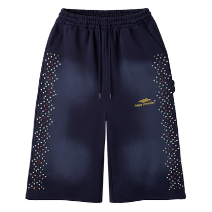 HMDD Crystal 3/4 Short Navy