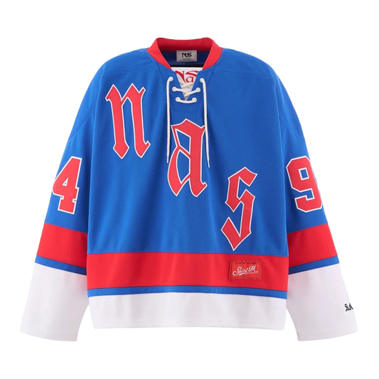 Saint Michael x Nas Illmatic 94 Game Jersey Blue